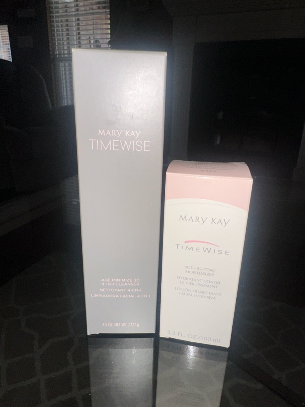Mary Kay TimeWise 4 in 1 cleanser and TimeWise Age Fighting Moisturizer. NWT